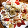 MManzsimsc's cooksnap of when they made ハワイ風パンケーキ♡生クリーム&苺ソース.