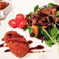 めぐ★みるく's cooksnap of when they made ベビーリーフときのこのバルサミコサラダ.