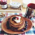 パン吉's cooksnap of when they made ふすまパンケーキ.