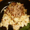 チヒナコ's cooksnap of when they made 簡単♪激うま♡カルビ焼肉ピラフ☆★.
