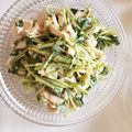 ☆mew☆'s cooksnap of when they made ＊ささみとみつばのわさびマヨサラダ＊.