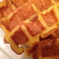 いちごキャベツ's cooksnap of when they made 自家製酵母ハチミツにんじんワッフル.