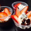 4012's cooksnap of when they made 材料４つで♡簡単濃厚チョコプリン.