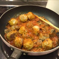 みなライフ's cooksnap of when they made いわし☆つみれ、簡単！☆トマトソースで！.