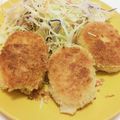 クックKTA41A☆'s cooksnap of when they made ✿お弁当に✿揚げない楽々コロッケ.