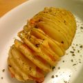 kumaruko's cooksnap of when they made お洒落ポテト♪（ハッセルバックポテト）.