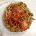 まゆたまごママ's cooksnap of when they made ごはんのおともに…なめこのナムル風.