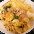 ＊。３０２８。＊'s cooksnap of when they made おくら✿キャベツ✿豚肉の味噌炒め♡.