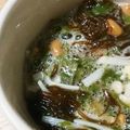 にょろもん's cooksnap of when they made メカブとモズクとエノキの納豆和え.