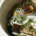 にょろもん's cooksnap of when they made メカブとモズクとエノキの納豆和え.