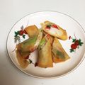 キルトrika's cooksnap of when they made 簡単＆美味しい♪山芋と三つ葉の春巻き.