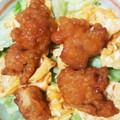 まつこ・ω・'s cooksnap of when they made 時短*甘からあげ丼*お惣菜の唐揚げ使用.