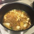 ponta２歳's cooksnap of when they made かぶの煮物（そぼろ煮）.