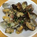 クックEKSFV1☆'s cooksnap of when they made アサリのガーリックバター焼き.