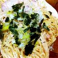 ななまま☆'s cooksnap of when they made 簡単☆和えるだけ☆たらこのクリームパスタ.