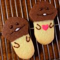 マロンＲ's cooksnap of when they made んふんふ♪なめこクッキー.