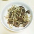 もののけたまっち's cooksnap of when they made 超簡単！！牛肉もやし.