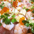 チャミ☆'s cooksnap of when they made 簡単！！可愛くコロコロ♪海鮮ちらし寿司☆.