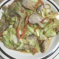 食べまくり's cooksnap of when they made カツオとキャベツのバター醤油炒め.