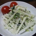 あいすたぁ's cooksnap of when they made 簡単！野沢菜じゃこの大根サラダ.