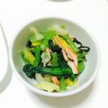 ジンベえちゃん's cooksnap of when they made お弁当に♡小松菜とカニカマの塩昆布和え.