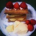 キキララ79's cooksnap of when they made 30分で出来るいちごミルフィーユ.