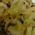 なこ仔's cooksnap of when they made ∮生姜入り✰彡キャベツとシメジの味噌煮∮.