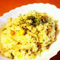 ハニー亭's cooksnap of when they made 洋風❤野菜たっぷり鶏ごぼうピラフ.