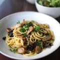 creo's cooksnap of when they made ソーセージとドライトマトのジェノベーゼ.