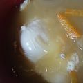 ♪sakusaku♪'s cooksnap of when they made もやし･玉葱･人参･落とし卵の味噌汁♪.