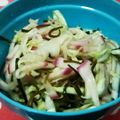 ●あきとん's cooksnap of when they made 赤かぶときゃべつの塩昆布サラダ.
