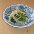きらり流れ星's cooksnap of when they made もやしとほうれん草のおひたし風サラダ.