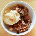 クックAUWQF5☆'s cooksnap of when they made 簡単すぎの「アップルクランブル」♪.