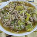 miyuki12's cooksnap of when they made 簡単！うまい！マ－ボ－白菜☆.