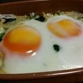 小山のレオポン's cooksnap of when they made ほうれん草と卵の♡ココット焼き♡仕立て♪.