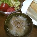 チーム預金's cooksnap of when they made 朝食に☆しらす大根.