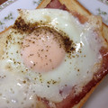 kuuumi's cooksnap of when they made ✿我が家の目玉焼き✿.