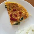 たいがちん's cooksnap of when they made 栄養満点朝ごはん☆ほうれん草のオムレツ☆.