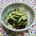 サオリ's cooksnap of when they made 夏はさっぱり、もずくと胡瓜.