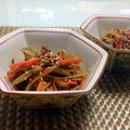 サンディサンディ's cooksnap of when they made 子供もパクパク♪きんぴらごぼう.