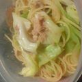 みみー！'s cooksnap of when they made レタスとツナのペペロンチーノ.