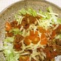 olive11's cooksnap of when they made 【家にあるもので】超簡単タコライス.