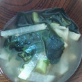かぴーな's cooksnap of when they made 朝食　小松菜と　大根の味噌汁.
