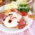 hitomi＊＊'s cooksnap of when they made 目玉焼きにソースをかけて.
