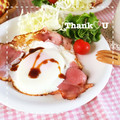 hitomi＊＊'s cooksnap of when they made 目玉焼きにソースをかけて.