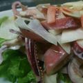 akilarry's cooksnap of when they made 大根とイカのサラダ.
