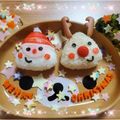 ♡みゆ姫♡'s cooksnap of when they made キャラ弁＊簡単♪クリスマスプレート.
