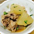 うい太郎's cooksnap of when they made こっくり❤大根と豚バラ肉の照り煮.