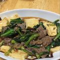 らぶしゅんママ's cooksnap of when they made 牛肉と豆腐の青菜炒め.