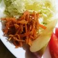 かおpon's cooksnap of when they made 鰹節が決め手♪にんじんのきんぴら♡.